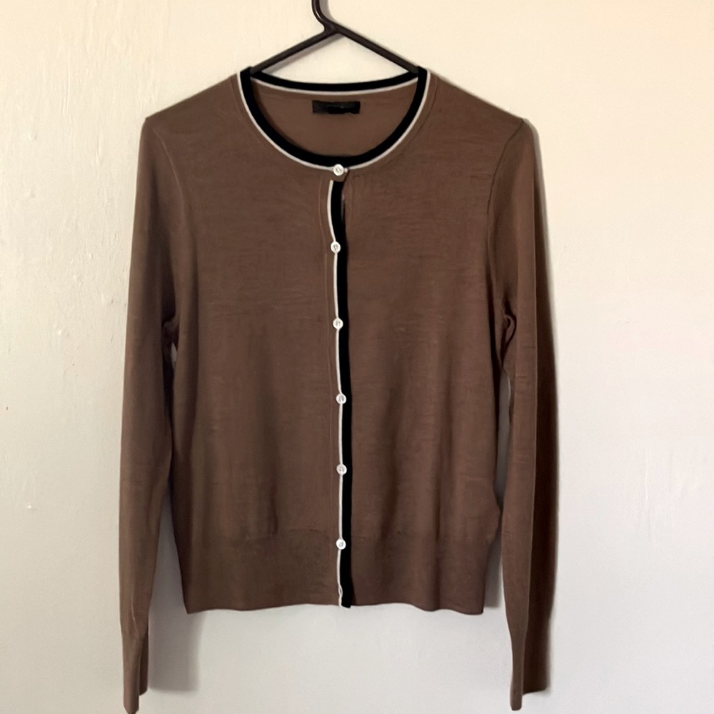 J. Crew 100% Merino Wool Cardigan Medium